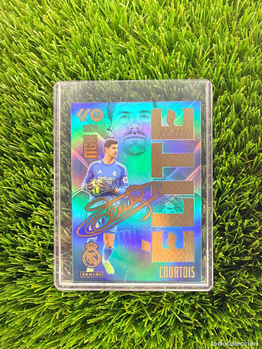 Cromos de f&uacute;tbol: N&ordm; 4P Courtois &Eacute;lite Power Real Madrid CF Megacracks 26 27
