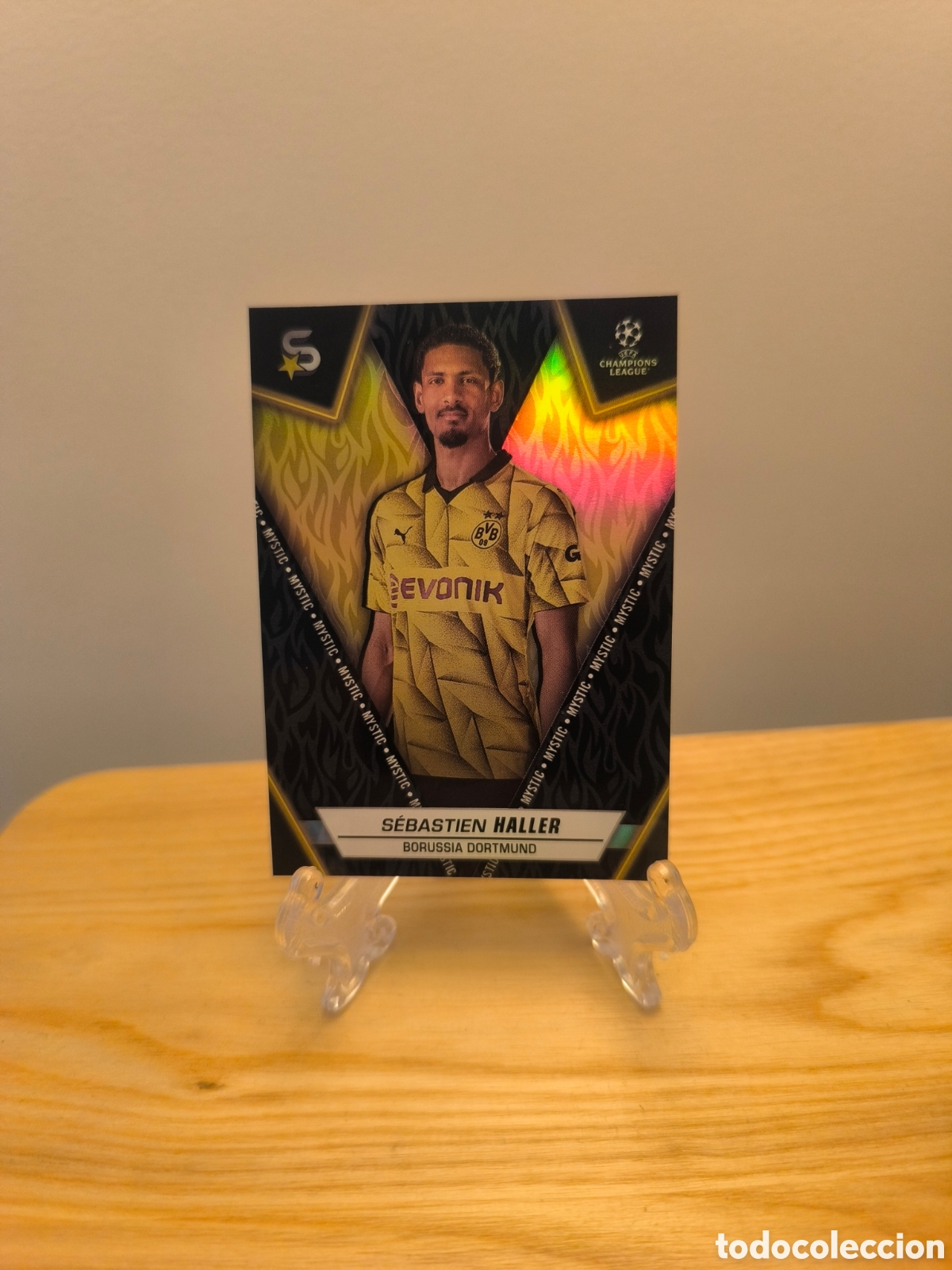 Cromos de f&uacute;tbol: Haller Topps Superstar MYSTIC Borussia de Dortmund