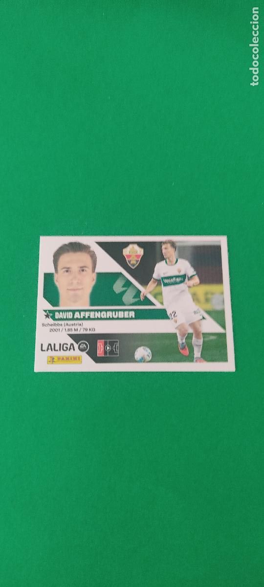 Cromos de f&uacute;tbol: CROMO FUTBOL AFFENGRUBER ELCHE C.F. SIN PEGAR N&ordm; 8 LIGA ESTE 2026-2027/26-27 PANINI