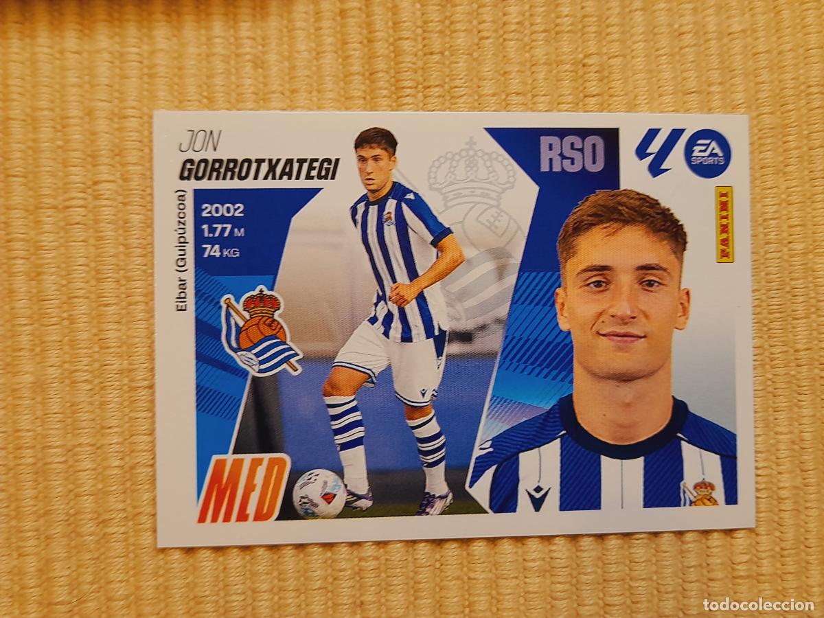 Cromos de f&uacute;tbol: CROMO 19 GORROTXATEGI (ULTIMOS FICHAJES) REAL SOCIEDAD LIGA 25-26 2025 2026 ALBUM ESTE