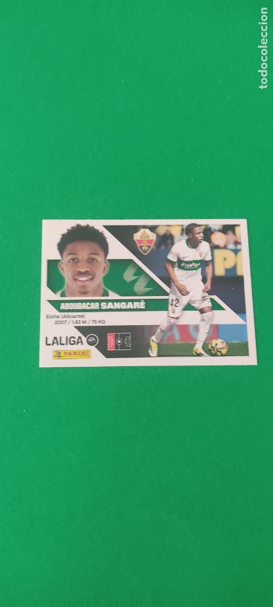 Cromos de f&uacute;tbol: CROMO FUTBOL SANGAR&Eacute; ELCHE C.F. SIN PEGAR N&ordm; 9 B LIGA ESTE 2026-2027/26-27 PANINI