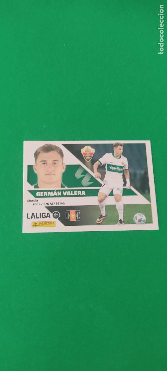 Cromos de f&uacute;tbol: CROMO FUTBOL VALERA ELCHE C.F. SIN PEGAR N&ordm; 10 LIGA ESTE 2026-2027/26-27 PANINI