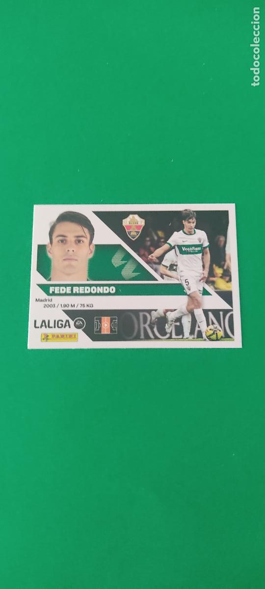 Cromos de f&uacute;tbol: CROMO FUTBOL FEDE REDONDO ELCHE C.F. SIN PEGAR N&ordm; 13 A LIGA ESTE 2026-2027/26-27 PANINI