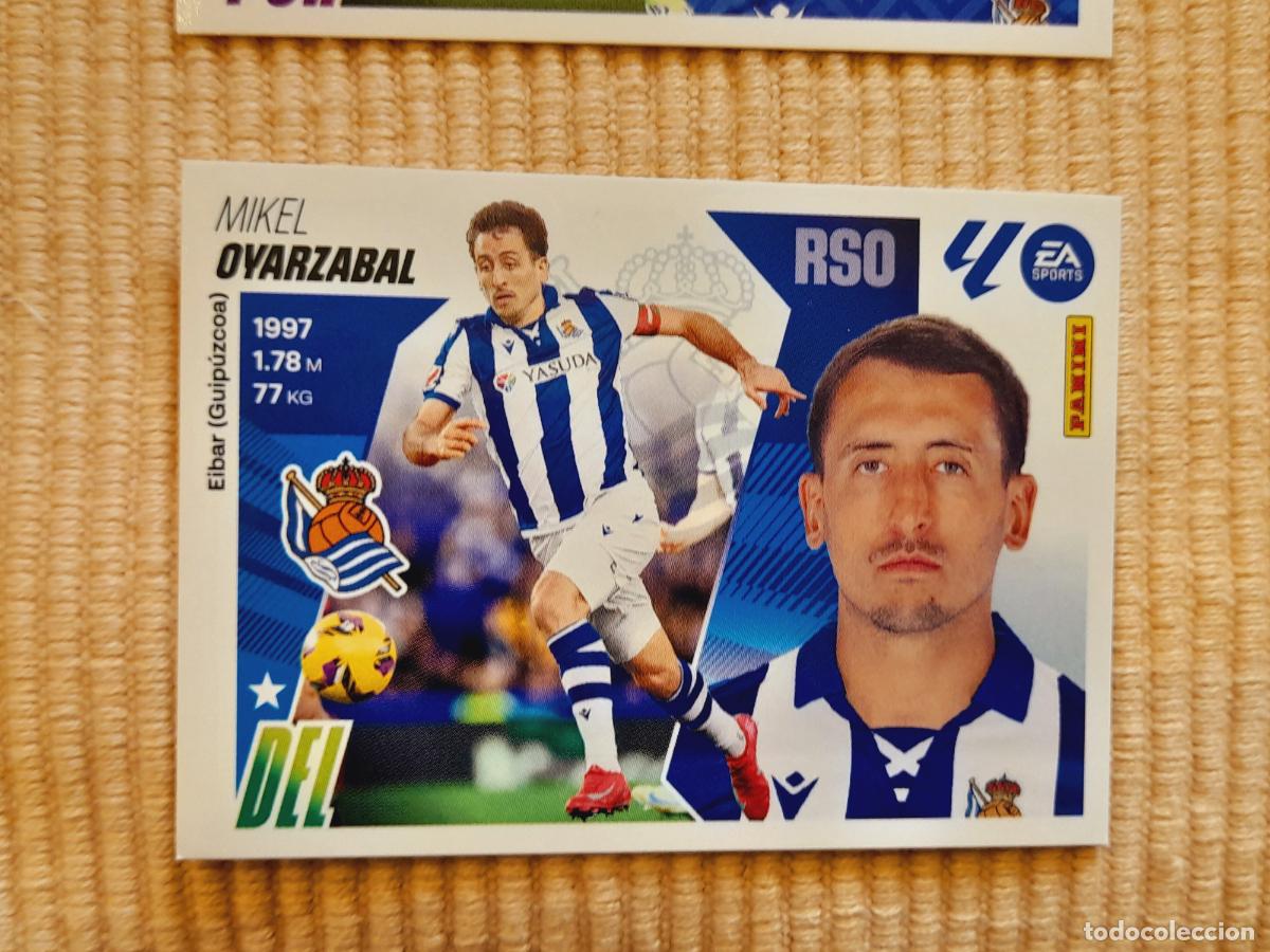 Cromos de f&uacute;tbol: CROMO 18 OYARZABAL (REAL SOCIEDAD) LIGA 25-26 2025 2026 ALBUM ESTE