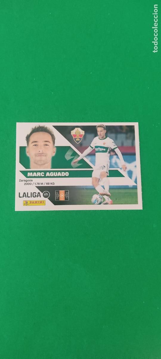 Cromos de f&uacute;tbol: CROMO FUTBOL MARC AGUADO ELCHE C.F. SIN PEGAR N&ordm; 14 LIGA ESTE 2026-2027/26-27 PANINI