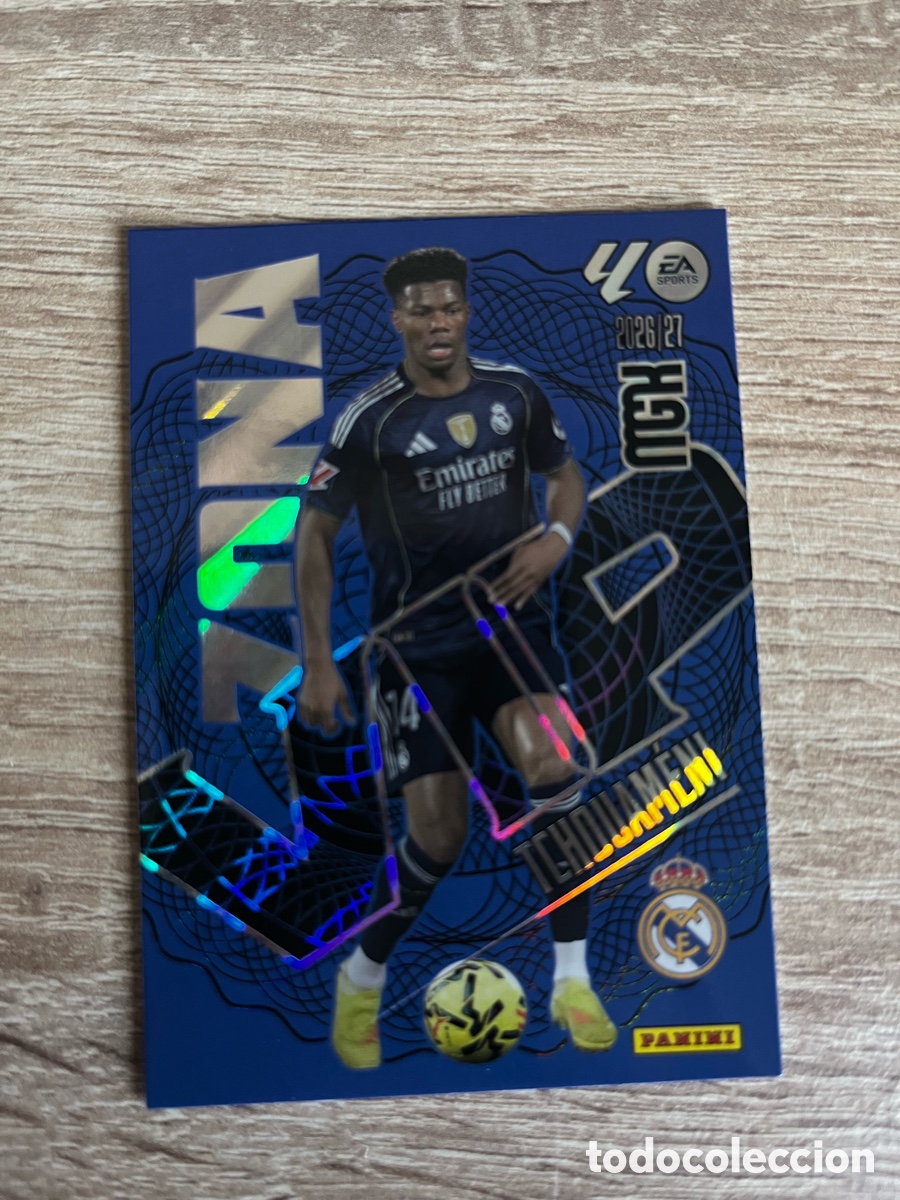 Cromos de f&uacute;tbol: 405 Tchouam&eacute;ni ZONA VIP REAL MADRID MEGACRACKS MGK 2026 2027 26 27