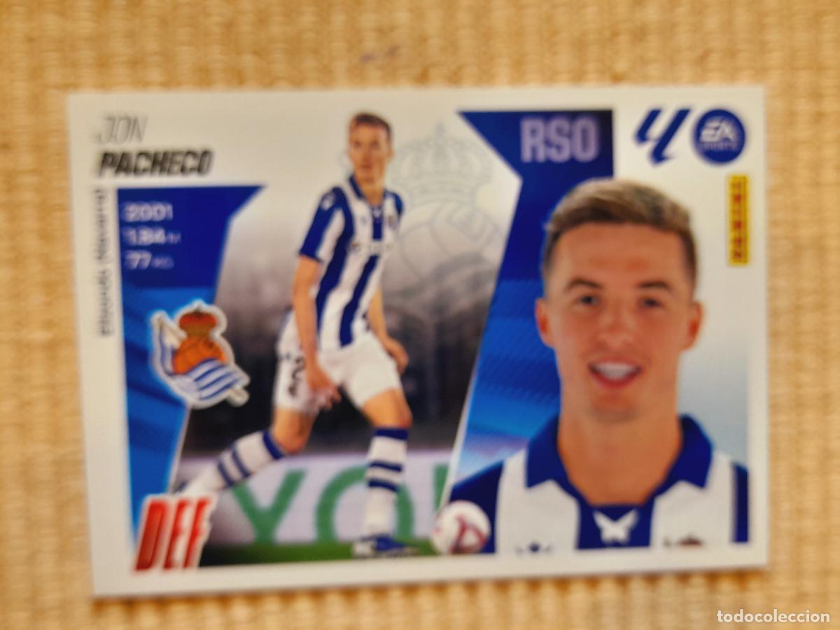 Cromos de f&uacute;tbol: CROMO 8 PACHECO (REAL SOCIEDAD) LIGA 25-26 2025 2026 ALBUM ESTE