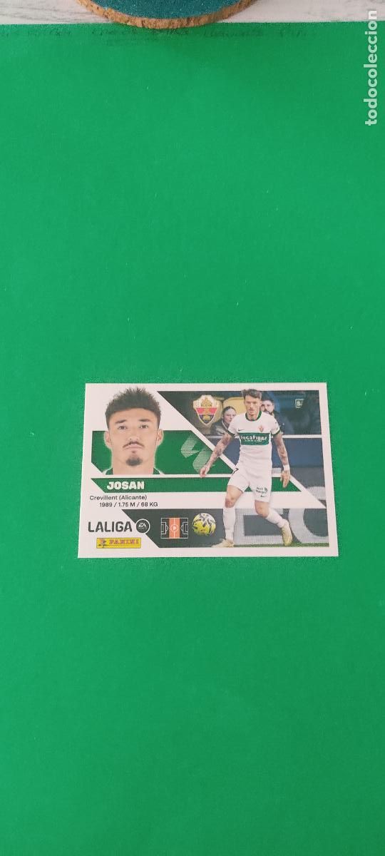 Cromos de f&uacute;tbol: CROMO FUTBOL JOSAN ELCHE C.F. SIN PEGAR N&ordm; 15 LIGA ESTE 2026-2027/26-27 PANINI