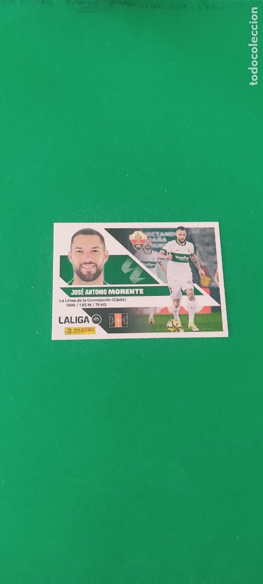 Cromos de f&uacute;tbol: CROMO FUTBOL MORENTE ELCHE C.F. SIN PEGAR N&ordm; 16 LIGA ESTE 2026-2027/26-27 PANINI