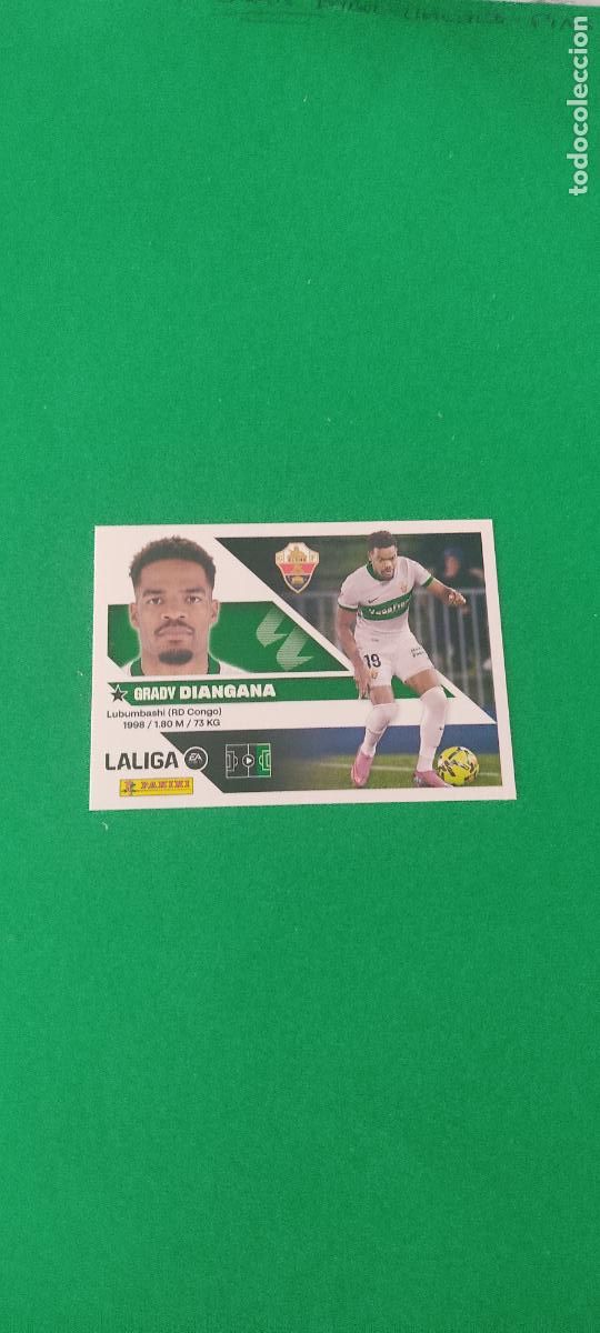 Cromos de f&uacute;tbol: CROMO FUTBOL DIANGANA ELCHE C.F. SIN PEGAR N&ordm; 19 LIGA ESTE 2026-2027/26-27 PANINI
