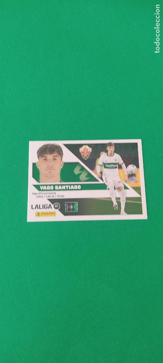 Cromos de f&uacute;tbol: CROMO FUTBOL YAGO SANTIAGO ELCHE C.F. SIN PEGAR N&ordm; 20 LIGA ESTE 2026-2027/26-27 PANINI