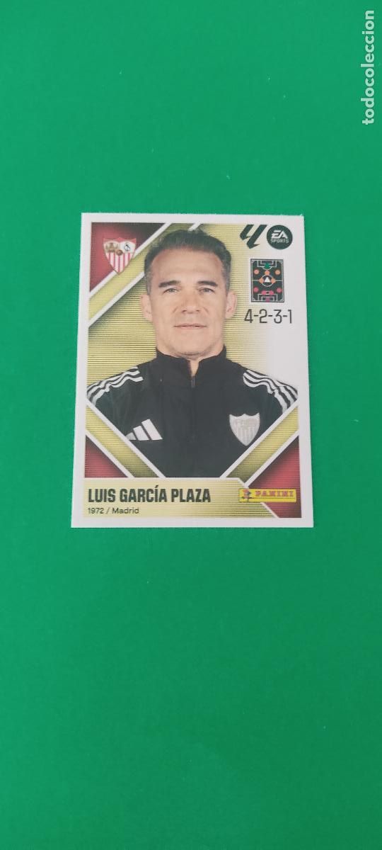 Figurine di Calcio: CROMO FUTBOL LUIS GARCIA SEVILLA F.C. SIN PEGAR N&ordm; 2 LIGA ESTE 2026-2027/26-27 PANINI