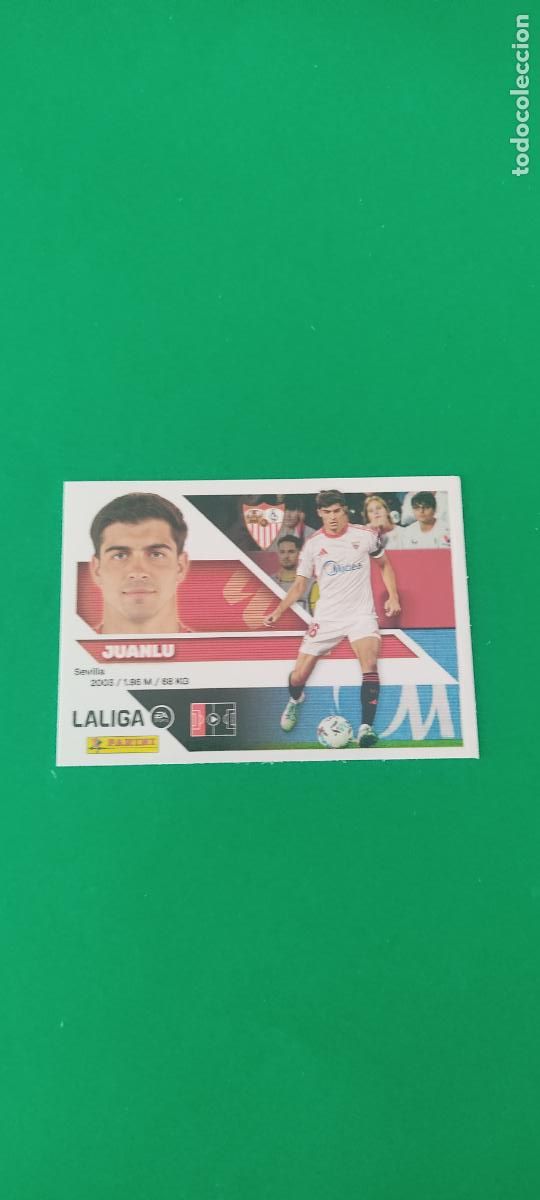 Figurine di Calcio: CROMO FUTBOL JUANLU SEVILLA F.C. SIN PEGAR N&ordm; 6 LIGA ESTE 2026-2027/26-27 PANINI