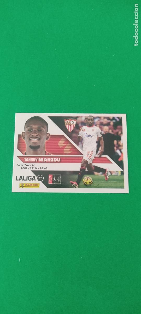 Cromos de f&uacute;tbol: CROMO FUTBOL NIANZOU SEVILLA F.C. SIN PEGAR N&ordm; 8 LIGA ESTE 2026-2027/26-27 PANINI