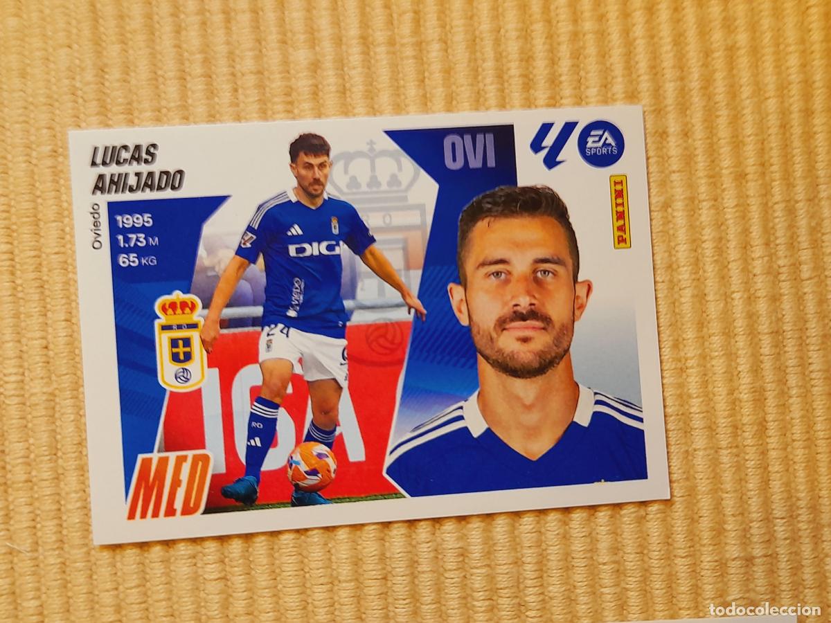 Cromos de f&uacute;tbol: CROMO 16B (16 B) LUCAS AHIJADO (REAL OVIEDO) LIGA 25-26 2025 2026 ALBUM ESTE
