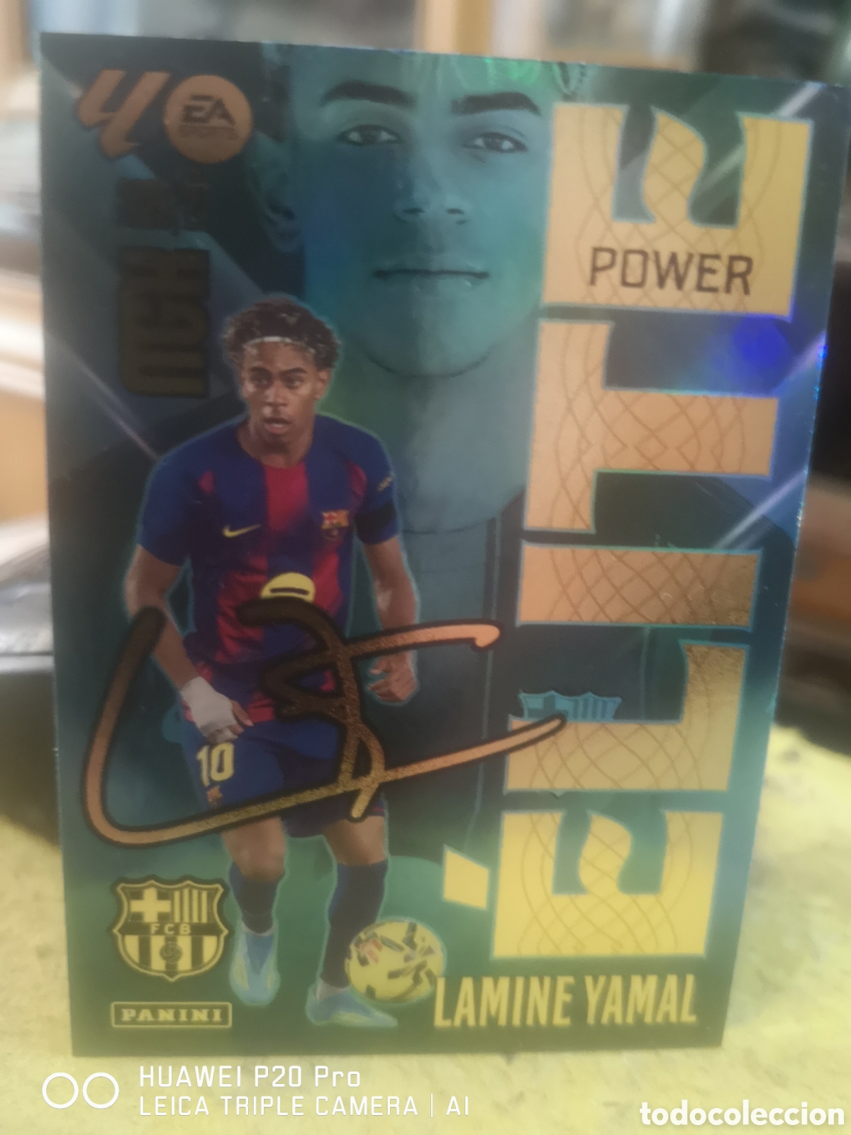 Cromos de f&uacute;tbol: MEGACRACKS 2026 27 LAMINE YAMAL ELITE POWER - BARCELONA 9P