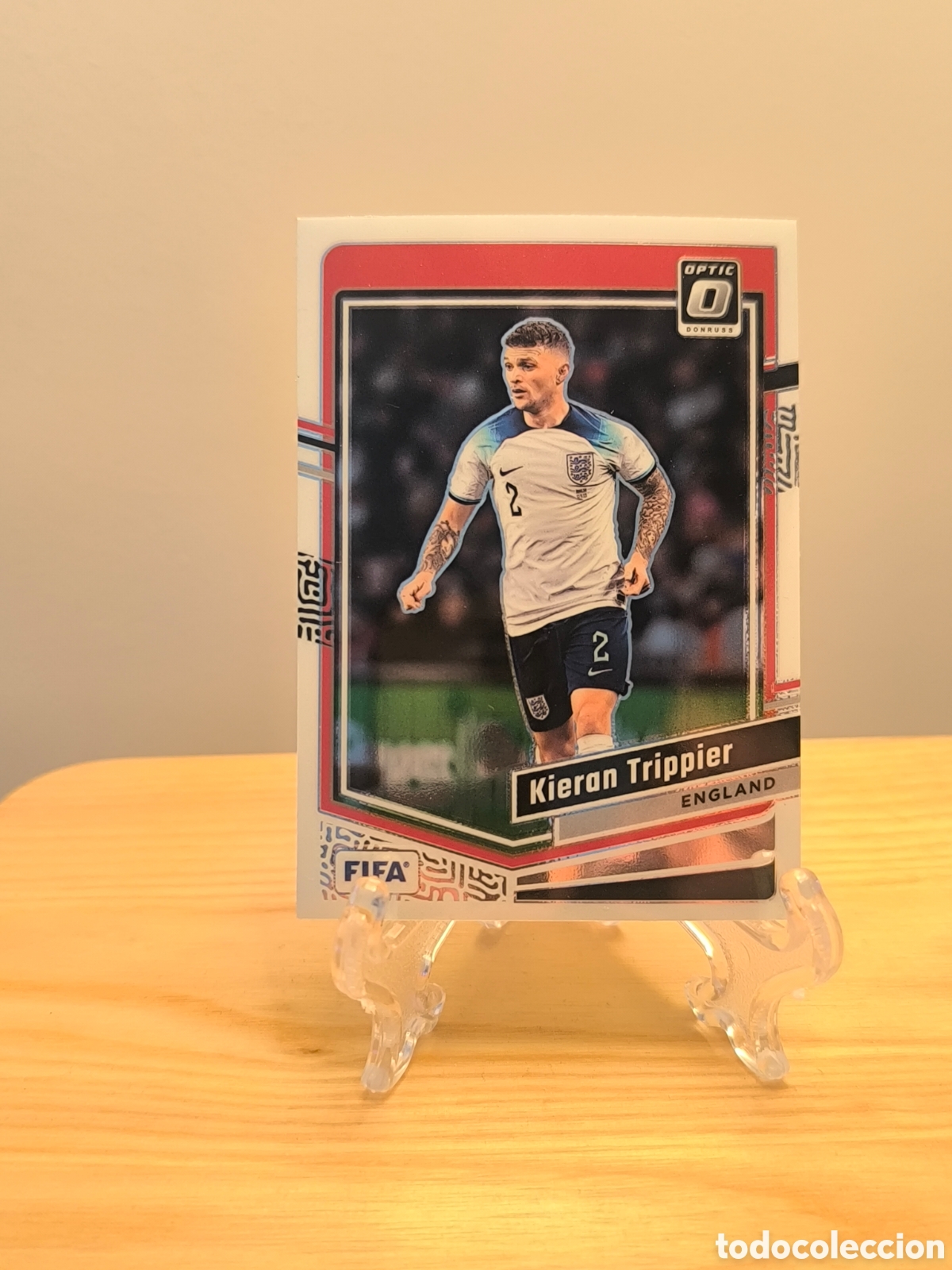 Cromos de f&uacute;tbol: Kieran Trippier Panini OPTIC Donruss Inglaterra