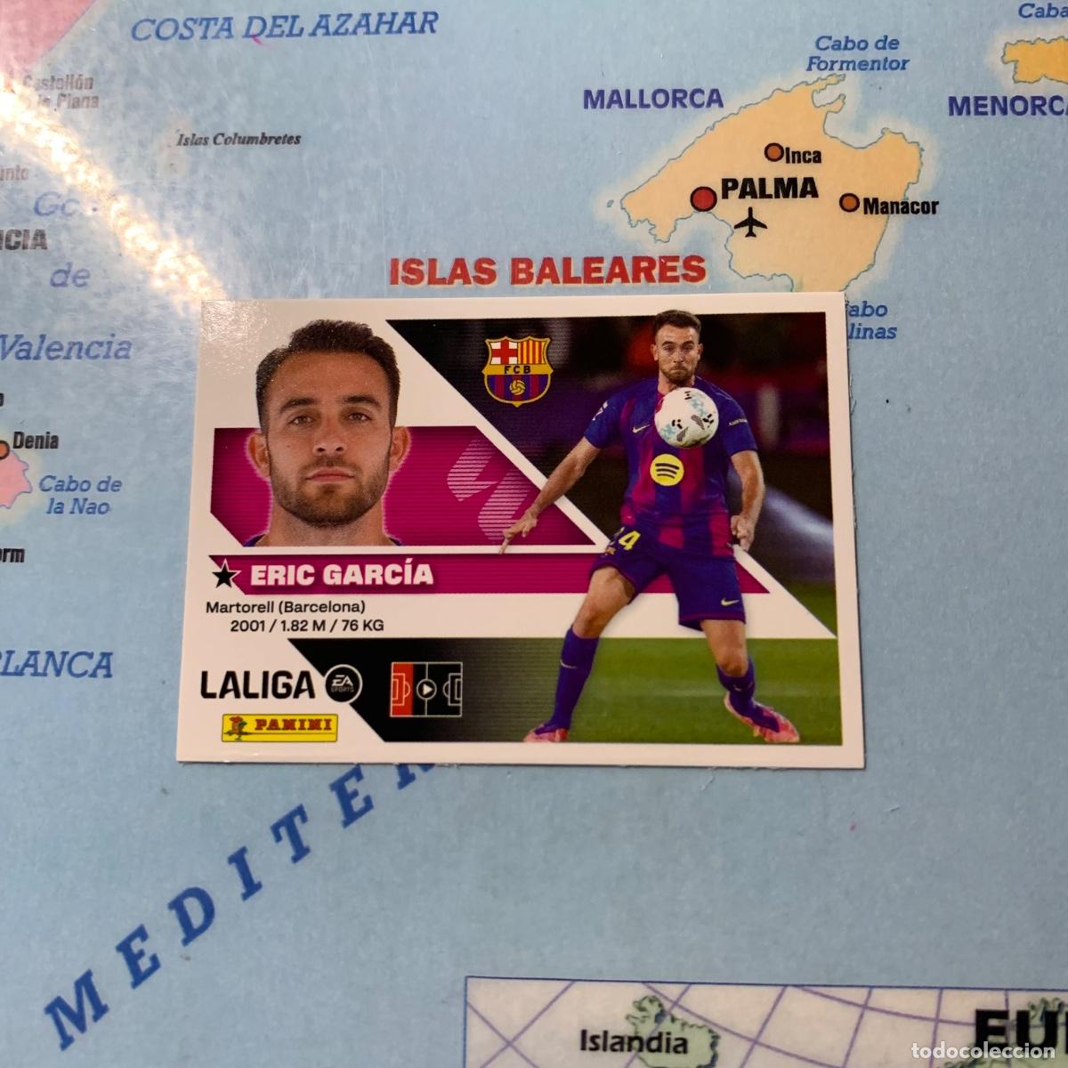 Cromos de f&uacute;tbol: Eric Garcia n&uacute;mero 11 del Barcelona cromo liga este 26-27 2026-2027