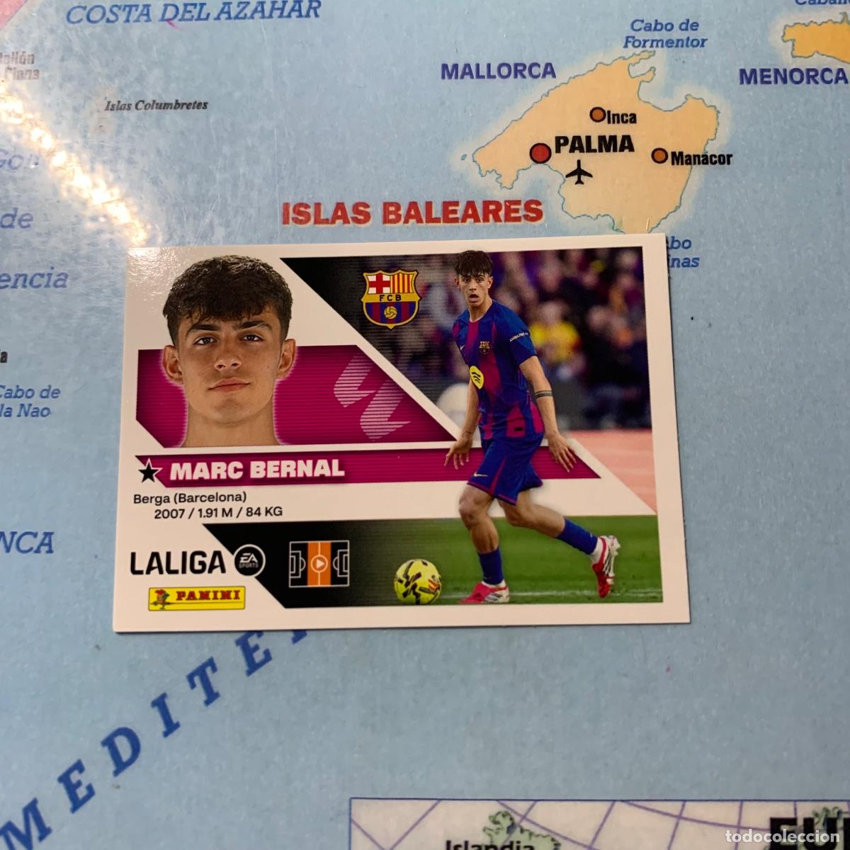 Cromos de f&uacute;tbol: Bernal n&uacute;mero 14 del Barcelona cromo liga este 26-27 2026-2027