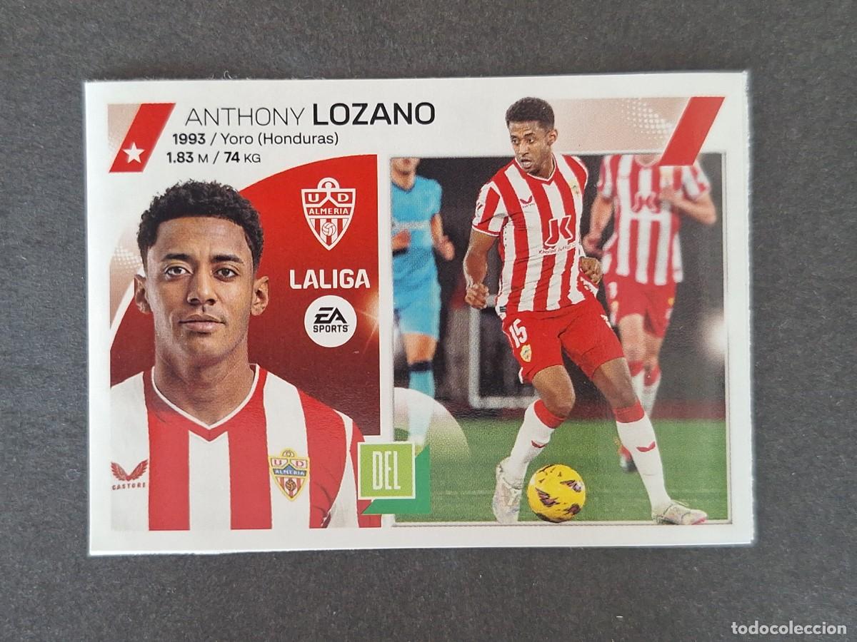 Cromos de f&uacute;tbol: L1 LOZANO U. D. ALMERIA MERCADO INVIERNO LIGA ESTE 2023 2024 23 24 NUNCA PEGADO SIN PEGAR
