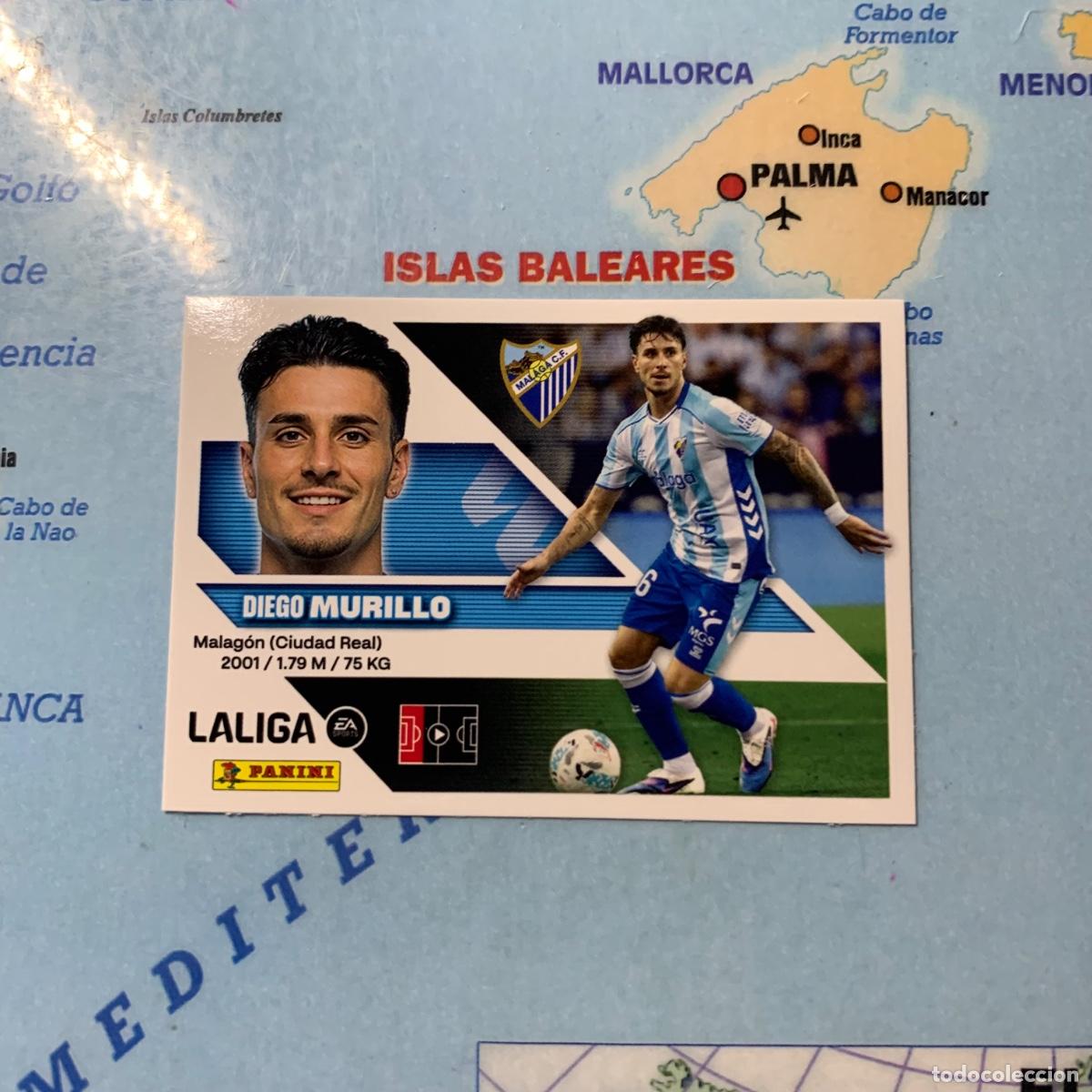 Cartes &agrave; collectionner de Football: Murillo n&uacute;mero 6 del Malaga cromo liga este 26-27 2026-2027