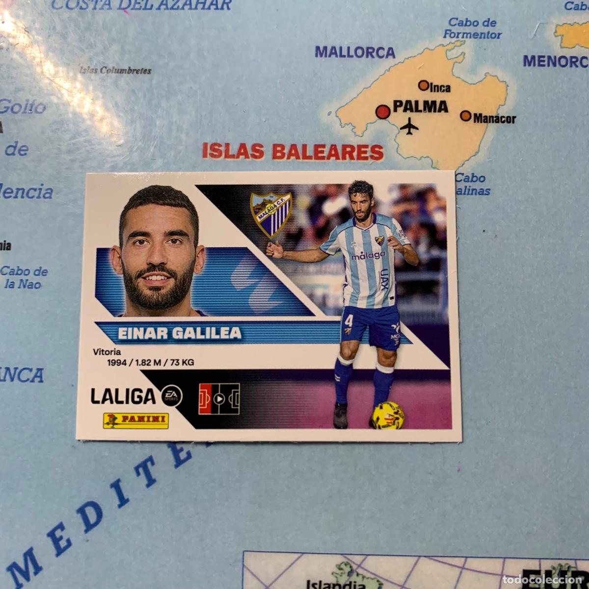 Cartes &agrave; collectionner de Football: Galilea n&uacute;mero 8 del Malaga cromo liga este 26-27 2026-2027
