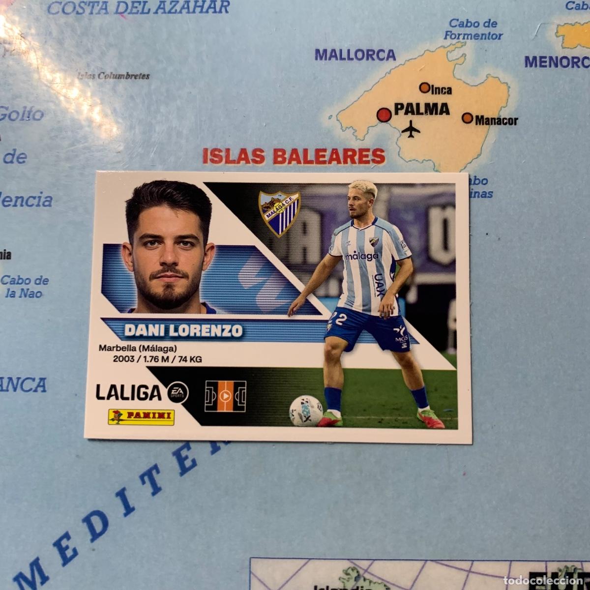 Cartes &agrave; collectionner de Football: Dani Lorenzo n&uacute;mero 12 del Malaga cromo liga este 26-27 2026-2027