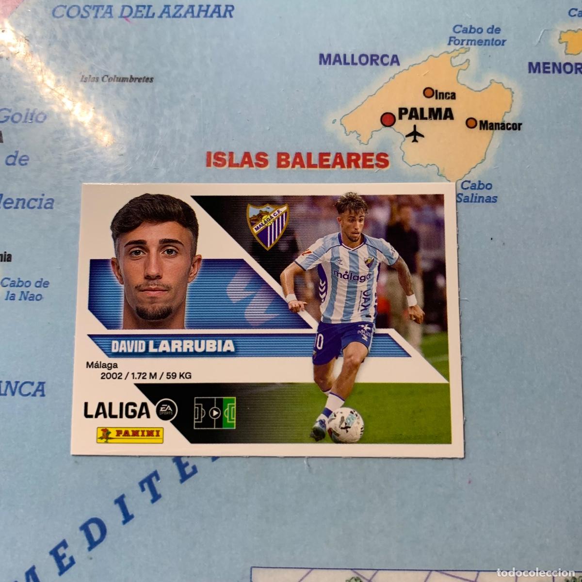 Cartes &agrave; collectionner de Football: Larrubia n&uacute;mero 16 del Malaga cromo liga este 26-27 2026-2027