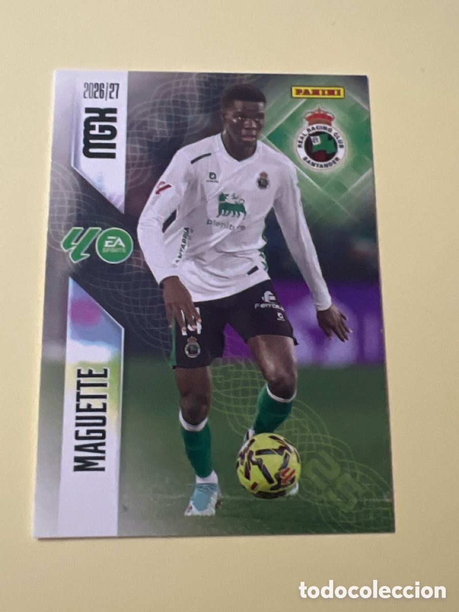 Cartes &agrave; collectionner de Football: C5356. 280 MAGUETTE RACING DE SANTANDER MEGACRACKS MGK 26 27 PANINI 2026 2027