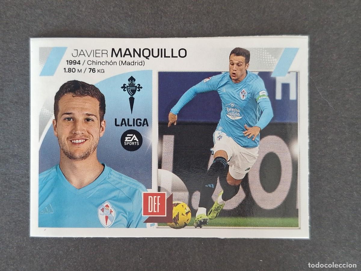 Cromos de f&uacute;tbol: L1 MANQUILLO CELTA DE VIGO MERCADO INVIERNO LIGA ESTE 2023 2024 23 24 NUNCA PEGADO SIN PEGAR