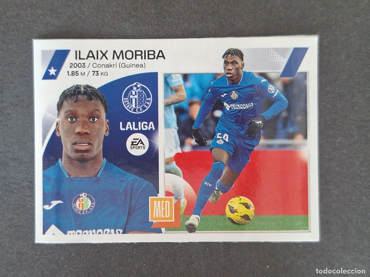 Cromos de f&uacute;tbol: L1 ILAIX MORIBA GETAFE C. F. MERCADO INVIERNO LIGA ESTE 2023 2024 23 24 NUNCA PEGADO SIN PEGAR