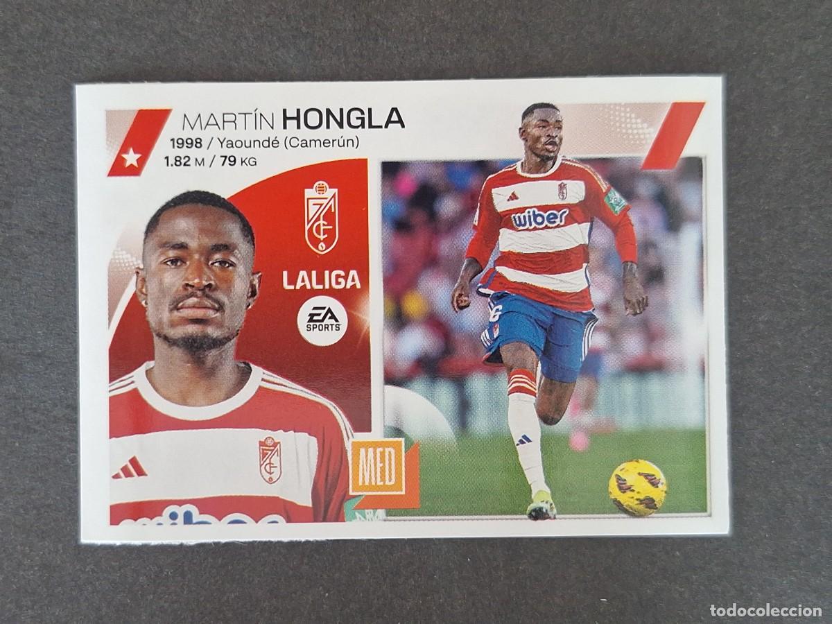 Cromos de f&uacute;tbol: L1 HONGLA GRANADA C. F. MERCADO INVIERNO LIGA ESTE 2023 2024 23 24 NUNCA PEGADO SIN PEGAR