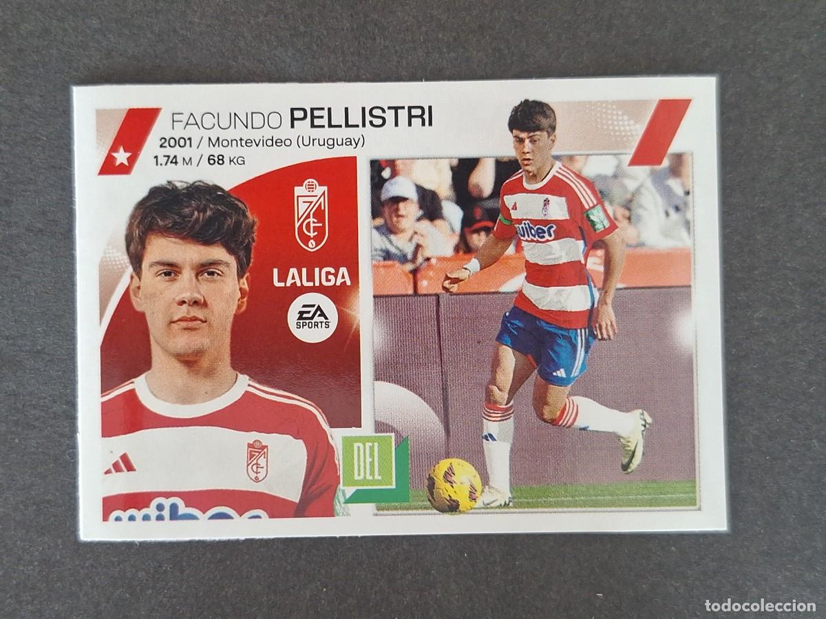 Cromos de f&uacute;tbol: L1 PELLISTRI GRANADA C. F. MERCADO INVIERNO LIGA ESTE 2023 2024 23 24 NUNCA PEGADO SIN PEGAR