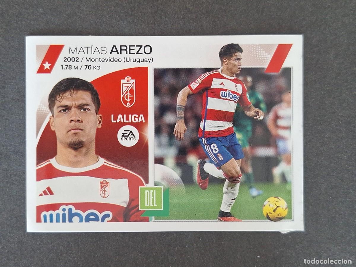 Cartes &agrave; collectionner de Football: L1 AREZO GRANADA C. F. MERCADO INVIERNO LIGA ESTE 2023 2024 23 24 NUNCA PEGADO SIN PEGAR