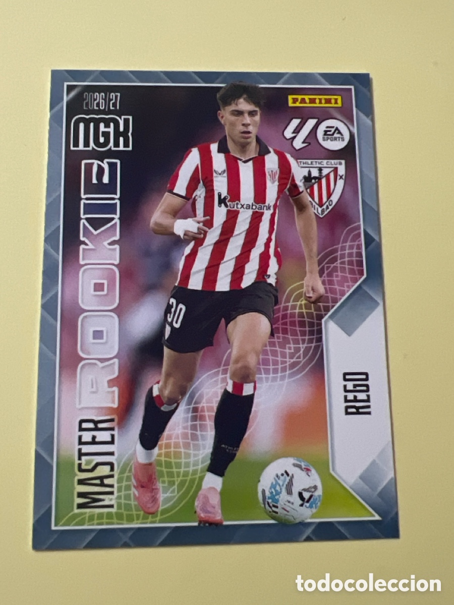 Cartes &agrave; collectionner de Football: C5358. REGO 418 - MEGACRACKS 2026/27 CARD MASTER ROOKIE