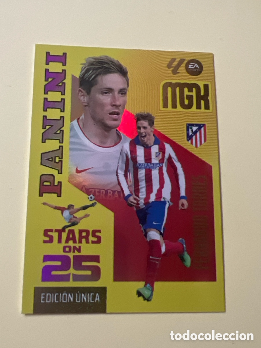 Cromos de f&uacute;tbol: C5360. Fernando Torres 432 Megacracks 26 27 Stars on 25 Atl&eacute;tico de Madrid 2026 2027