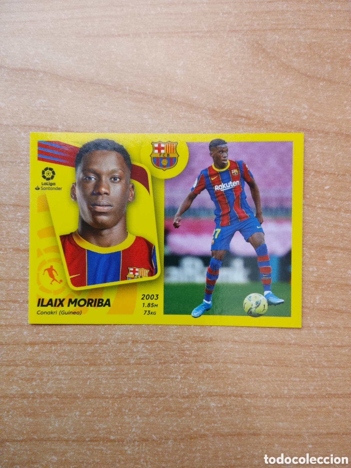 Cromos de f&uacute;tbol: 15 A ILAIX MORIBA BARCELONA LIGA ESTE 2021 2022