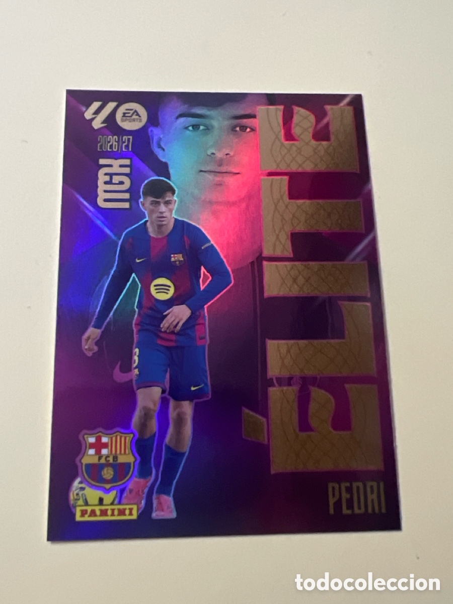 Cromos de f&uacute;tbol: C5365. MEGACRACKS 2026 27 ELITE 15 PEDRI - BARCELONA