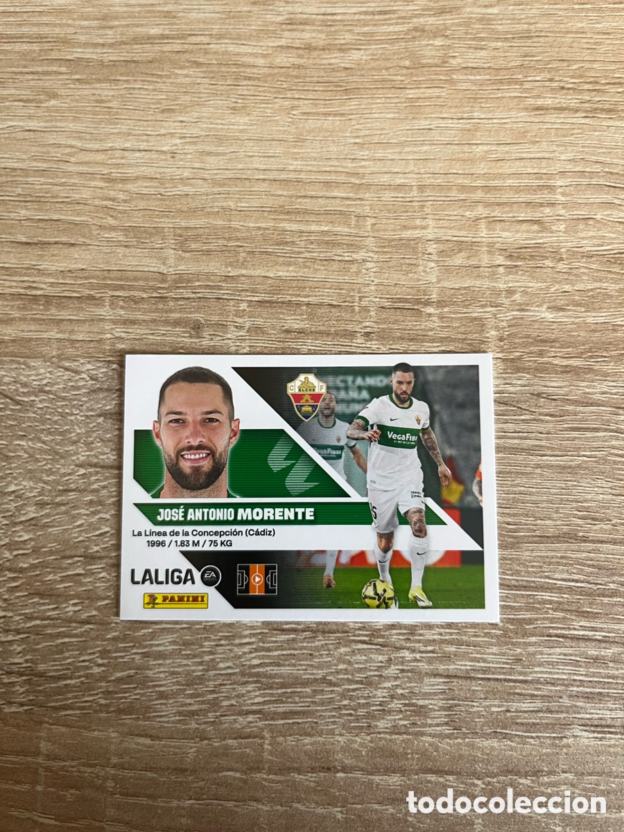 Cromos de f&uacute;tbol: 16 MORENTE LIGA ESTE EDICIONES ESTE 2026 2027 26 27 ELCHE