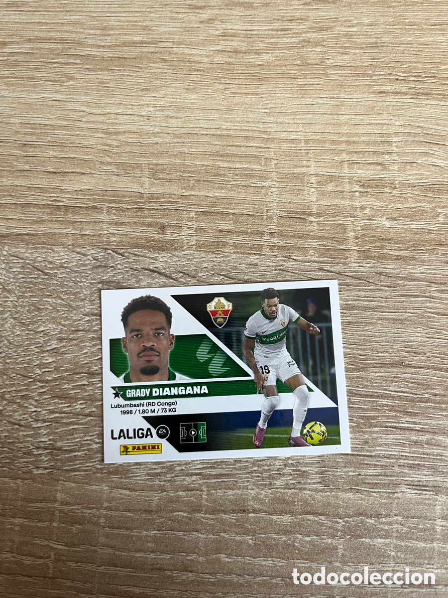Cromos de f&uacute;tbol: 19 DIANGANA LIGA ESTE EDICIONES ESTE 2026 2027 26 27 ELCHE