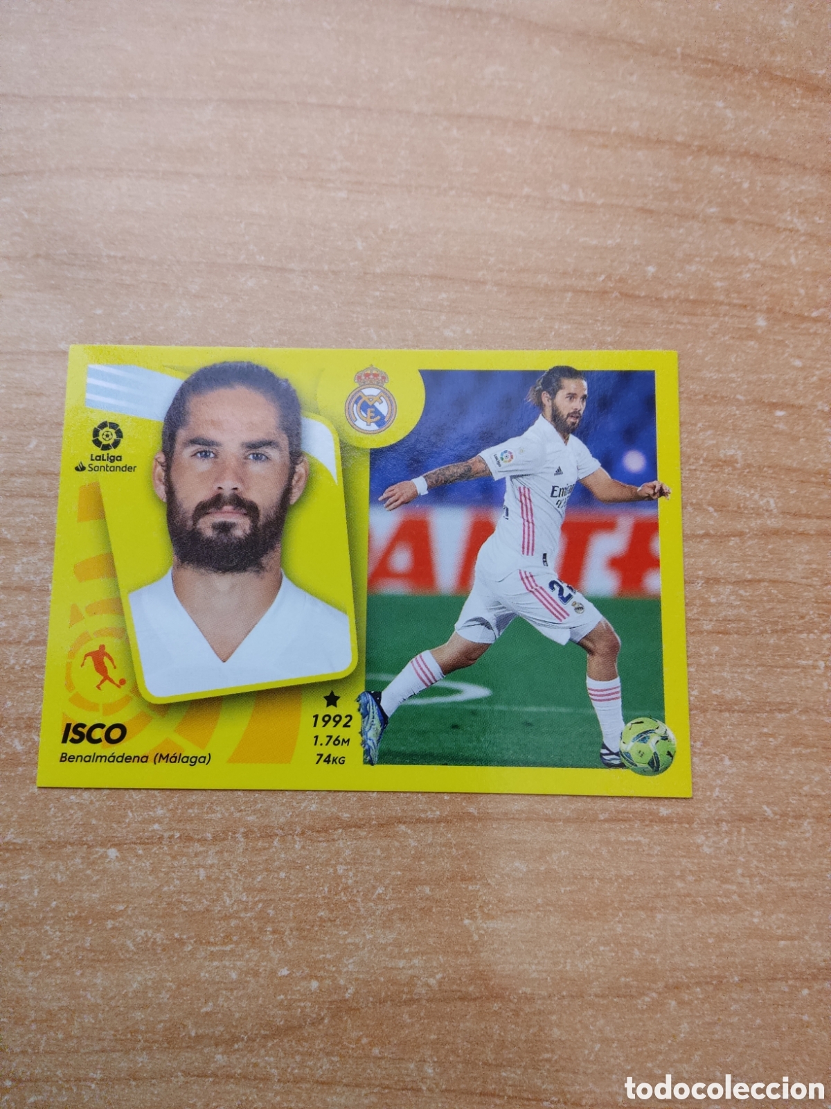 Cromos de f&uacute;tbol: 17 B ISCO REAL MADRID LIGA ESTE 2021 2022