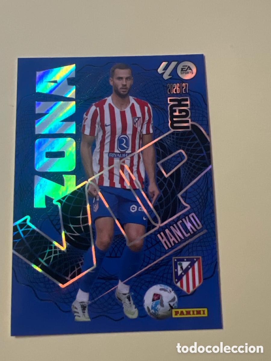 Cromos de f&uacute;tbol: C5366. 397 HANCKO - ZONA VIP POWER FICHAS ALBUM MEGACRACKS 2026 2027 MGK 26 27