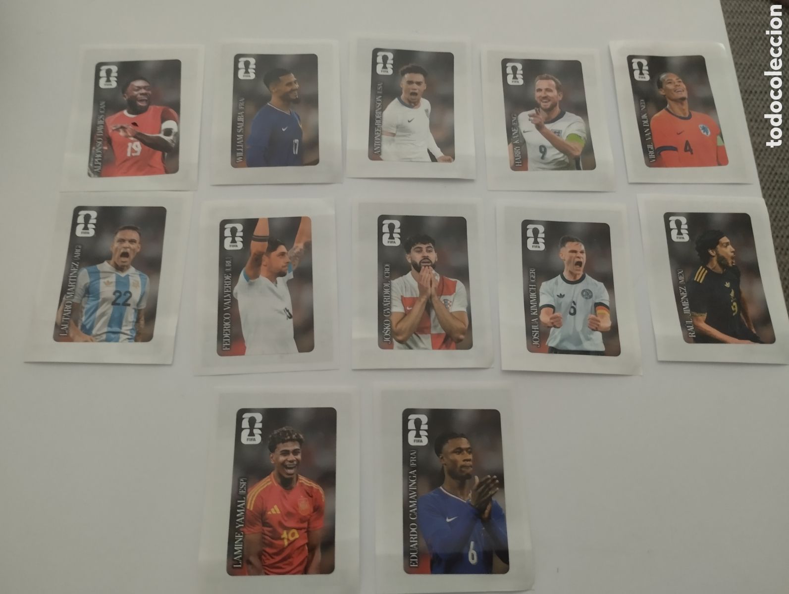 Cromos de f&uacute;tbol: Lote completo de Cocacola Panini mundial originales
