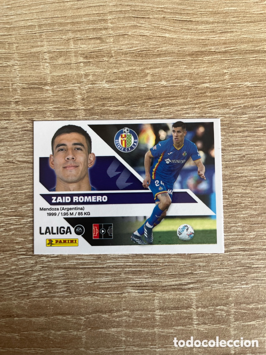 Cromos de f&uacute;tbol: 9 ZAID ROMERO LIGA ESTE EDICIONES ESTE 2026 2027 26 27 GETAFE
