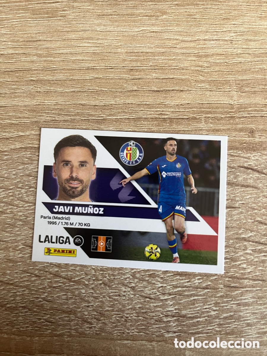 Cromos de f&uacute;tbol: 12 JAVI MU&Ntilde;OZ LIGA ESTE EDICIONES ESTE 2026 2027 26 27 GETAFE