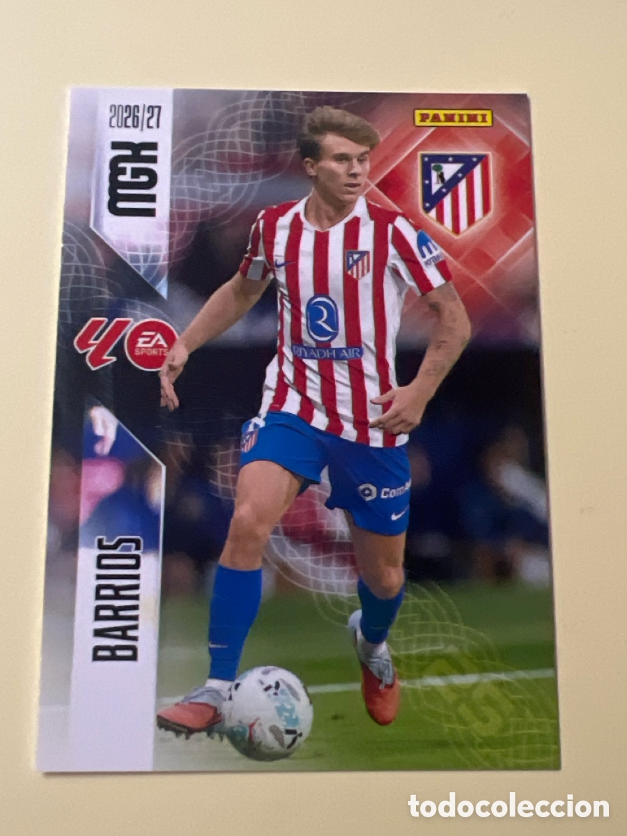 Cromos de f&uacute;tbol: C5368. MEGACRACKS 2026/27 - BARRIOS 65 - at Madrid