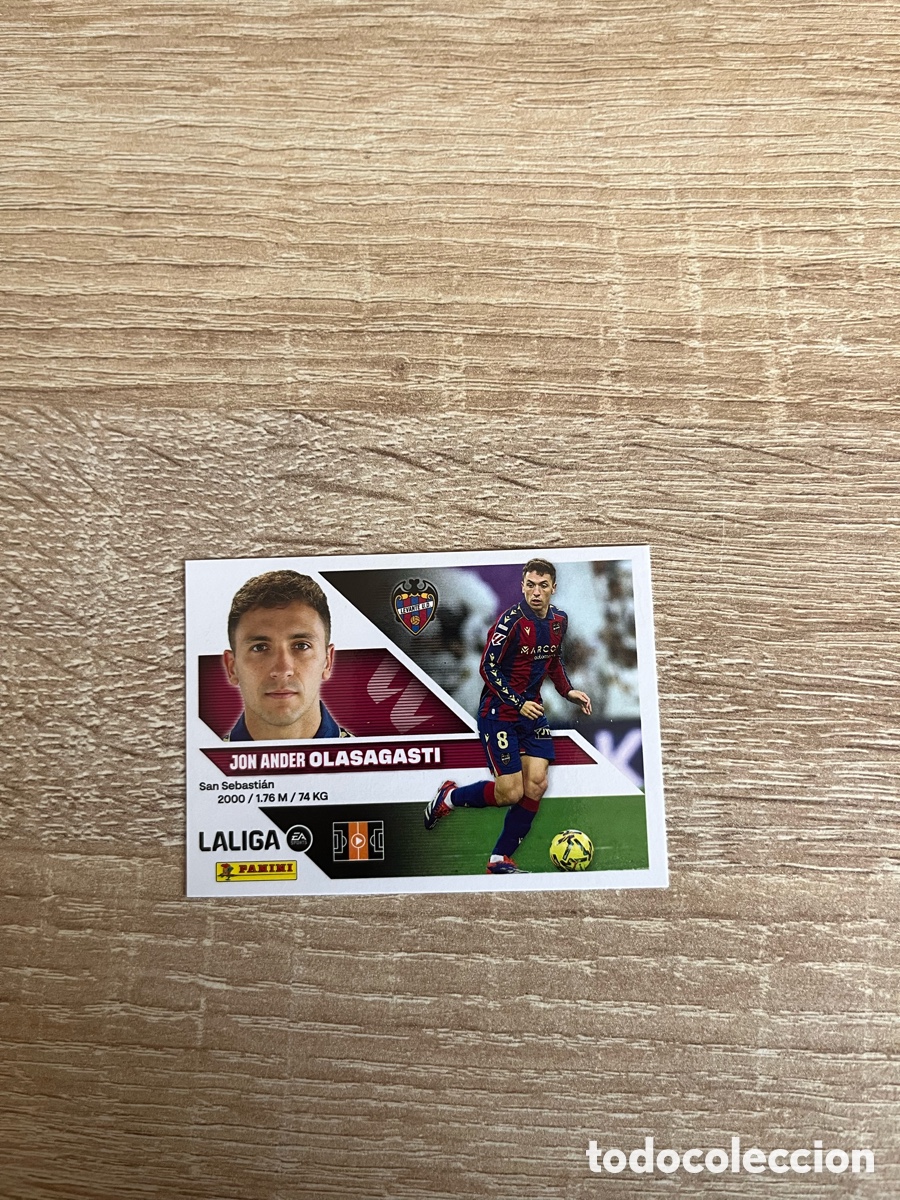 Cromos de f&uacute;tbol: 12 OLASAGASTI LIGA ESTE EDICIONES ESTE 2026 2027 26 27 LEVANTE
