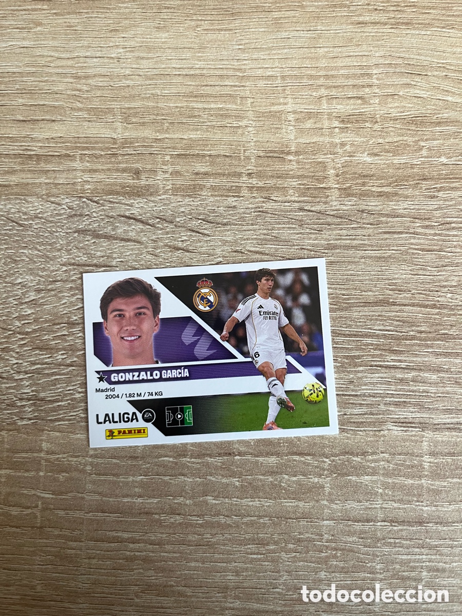 Cartes &agrave; collectionner de Football: 17 GONZALO GARC&Iacute;A LIGA ESTE EDICIONES ESTE 2026 2027 26 27 REAL MADRID