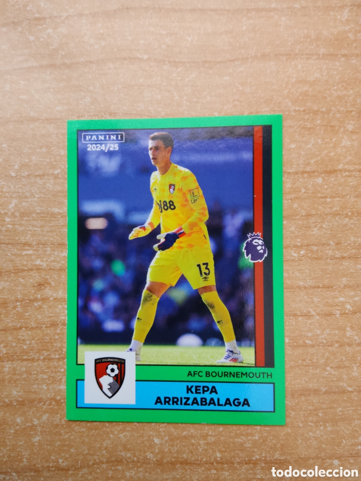 Cartes &agrave; collectionner de Football: 319 KEPA ARRIZABALAGA BOURNEMOUTH PREMIER LEAGUE 2024 2025