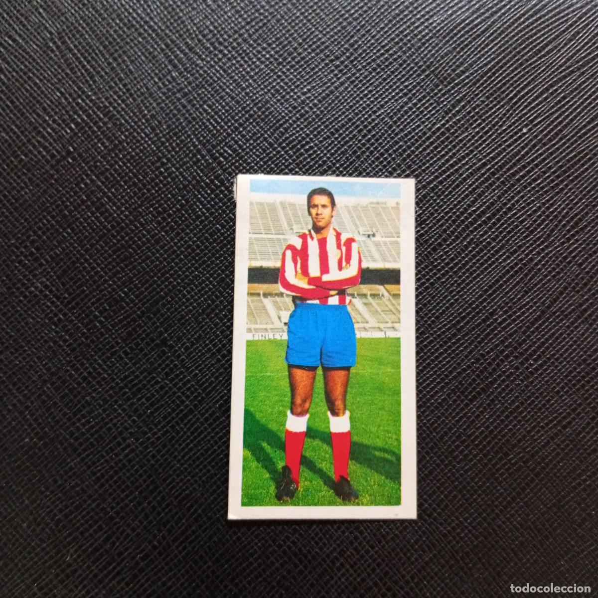 Cromos de f&uacute;tbol: EUSEBIO AT MADRID 1975 1976 CROMO FUTBOL LIGA 75 76 - DESPEGADO - A197 - PG55